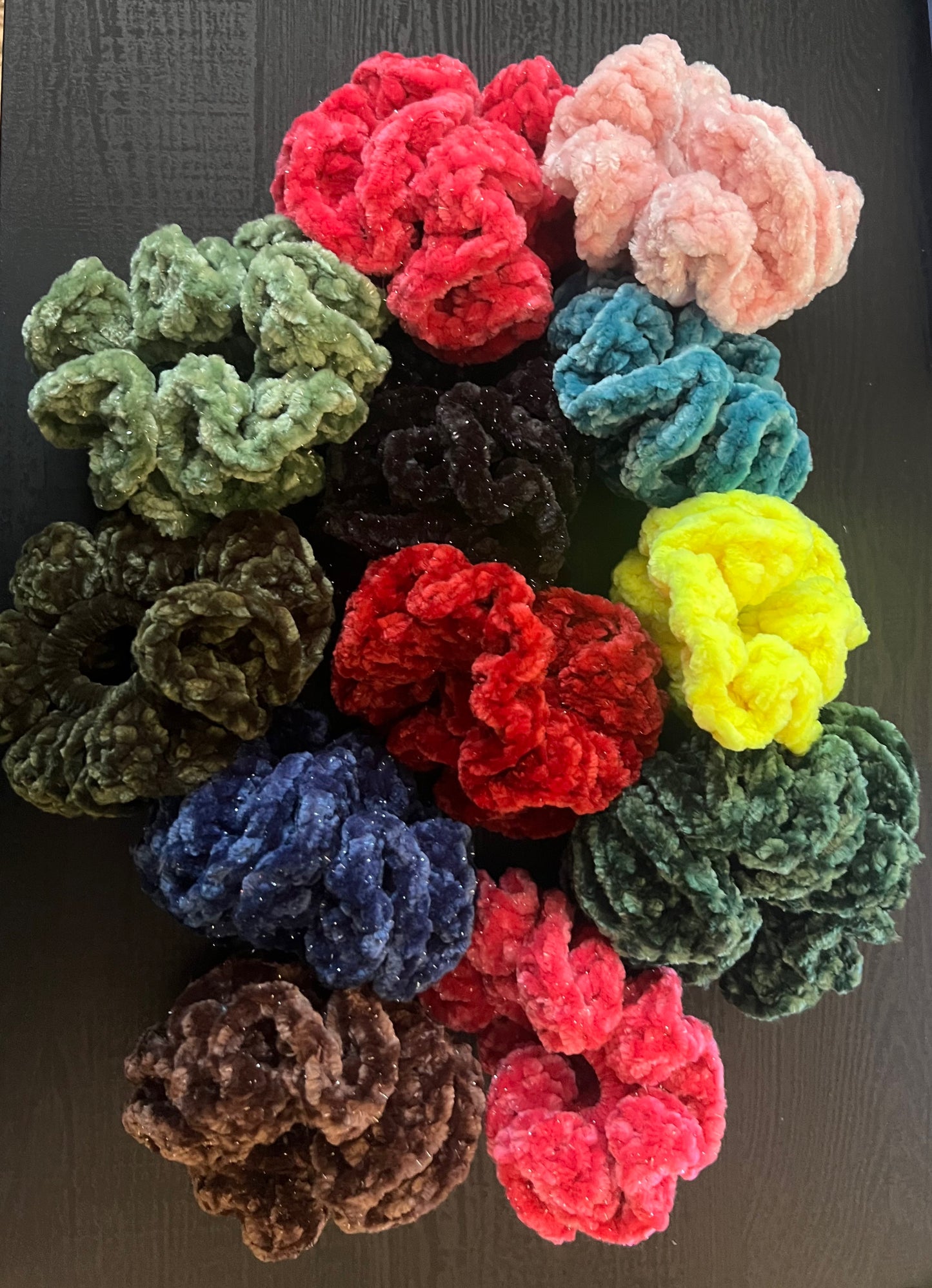 Mystery Crochet Scrunchie (non-Sparkle)