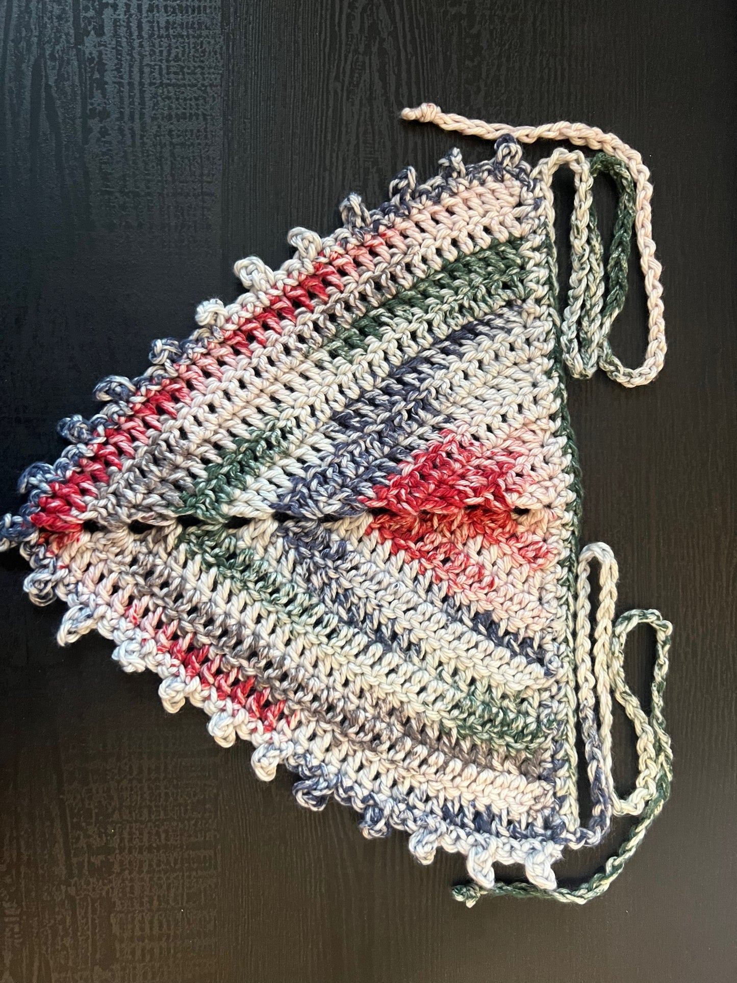 crochet bandana, Walk in the park