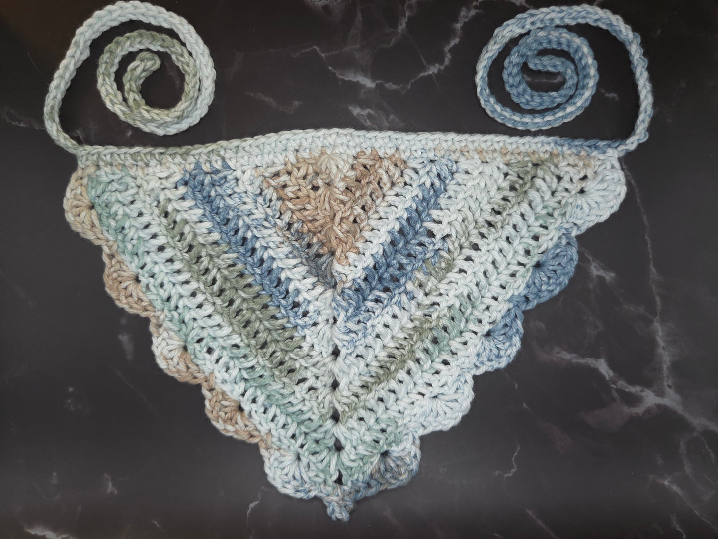 Bandana - Scalloped Edge